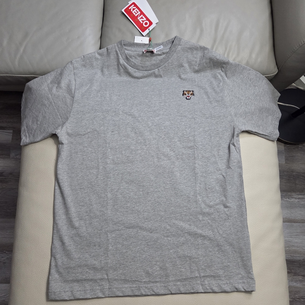NWT - Kenzo Lucky Tiger Men's Short Sleeve Tee - Made In Portugal - Size L, XL - Picture 4 of 11